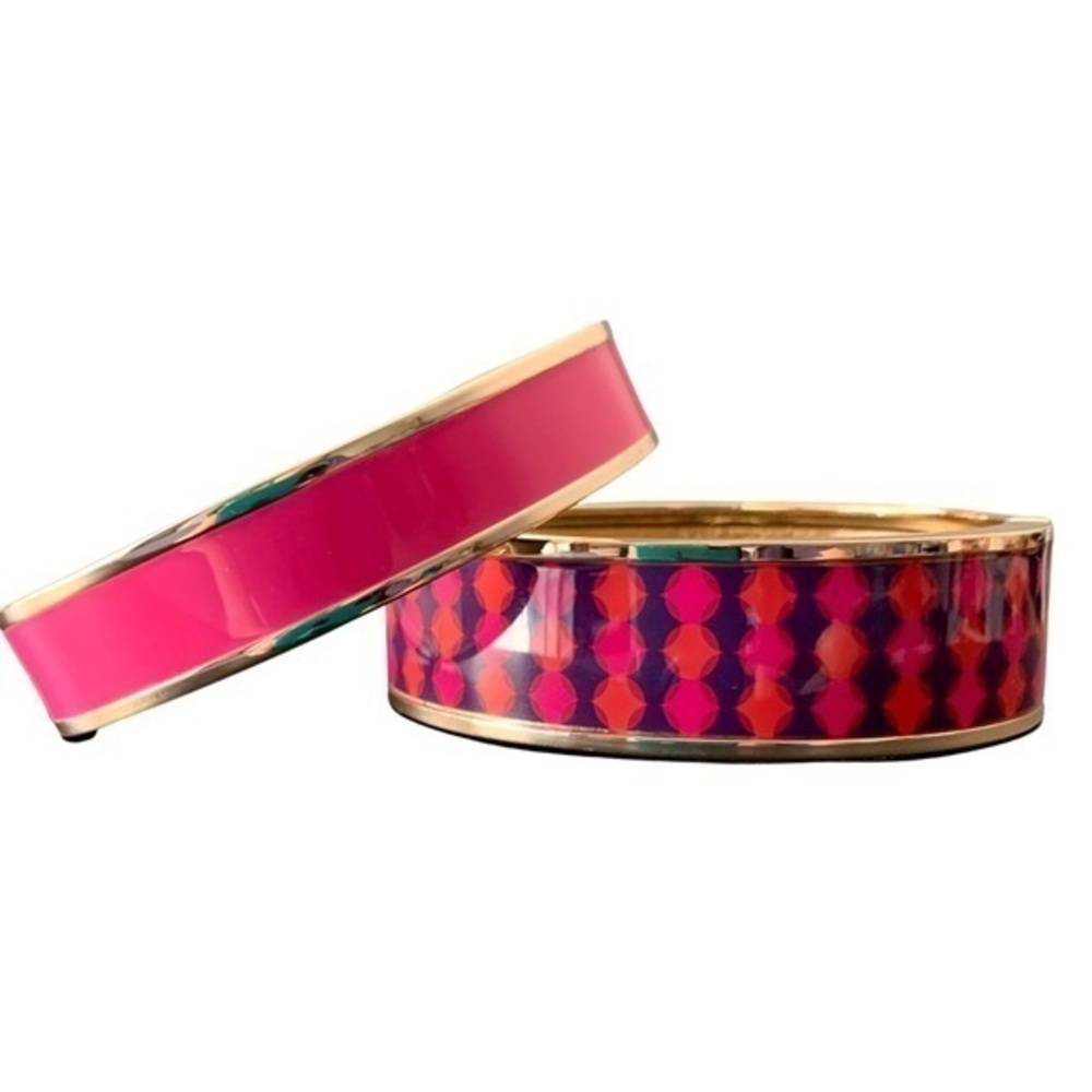 Avon Signature Collection "Joyful Beautiful" Enamel Bangle Set (2017)